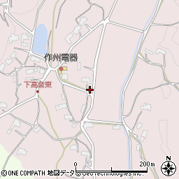 岡山県津山市下高倉東1564周辺の地図