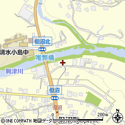 静岡県静岡市清水区但沼町1170周辺の地図