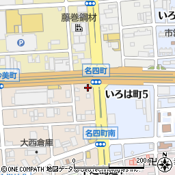 愛知県名古屋市港区名四町1周辺の地図