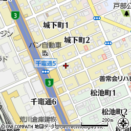 石川ペイント株式会社名古屋営業所周辺の地図