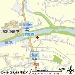 静岡県静岡市清水区但沼町310周辺の地図
