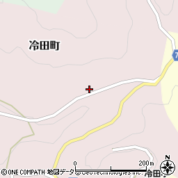 愛知県豊田市冷田町（旭）周辺の地図