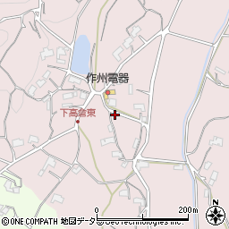 岡山県津山市下高倉東1552周辺の地図