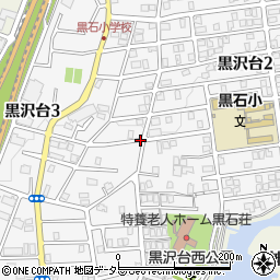 愛知県名古屋市緑区黒沢台周辺の地図