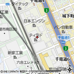 愛知県名古屋市南区塩屋町4丁目周辺の地図