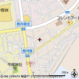 滋賀県野洲市西河原2249周辺の地図