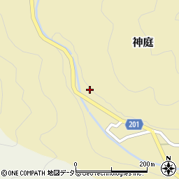 岡山県真庭市神庭256周辺の地図