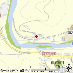 静岡県静岡市清水区但沼町223周辺の地図