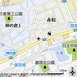 愛知県名古屋市緑区赤松709周辺の地図