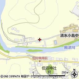 静岡県静岡市清水区但沼町234周辺の地図