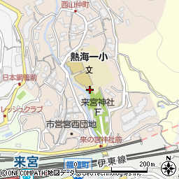 糸川周辺の地図