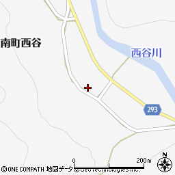 兵庫県丹波市山南町西谷157周辺の地図