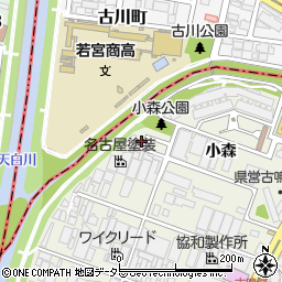 愛知県名古屋市緑区鳴海町長田8周辺の地図