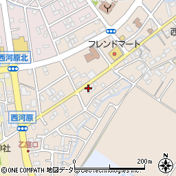 滋賀県野洲市西河原2349周辺の地図