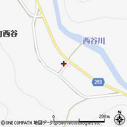 兵庫県丹波市山南町西谷160-1周辺の地図