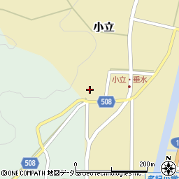 兵庫県丹波篠山市小立172周辺の地図