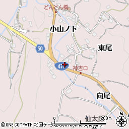 京都府南丹市八木町神吉東尾3周辺の地図