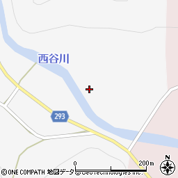 兵庫県丹波市山南町西谷128周辺の地図