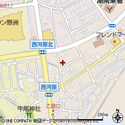 滋賀県野洲市西河原2235周辺の地図