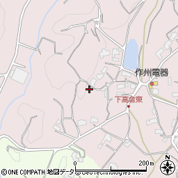 岡山県津山市下高倉東1857-1周辺の地図