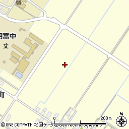 滋賀県守山市水保町周辺の地図
