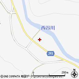 兵庫県丹波市山南町西谷164-1周辺の地図