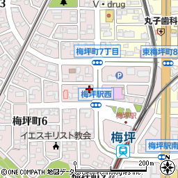 アパートニュースのニッショー新豊田支店周辺の地図