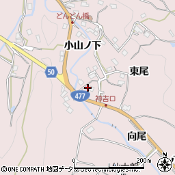 京都府南丹市八木町神吉東尾16周辺の地図
