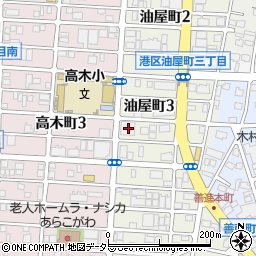 愛知県名古屋市港区油屋町3丁目35周辺の地図