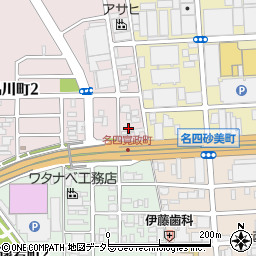 永田名古屋周辺の地図