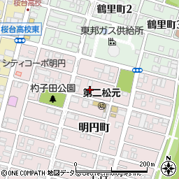 愛知県名古屋市南区明円町148周辺の地図