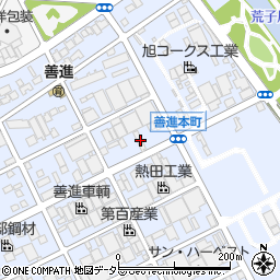 愛知県名古屋市港区善進本町341周辺の地図