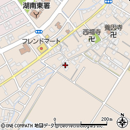 滋賀県野洲市西河原896周辺の地図