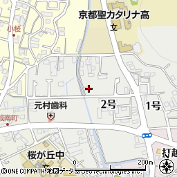 京都府南丹市園部町栄町２号周辺の地図