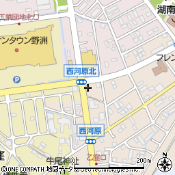 滋賀県野洲市西河原2213周辺の地図