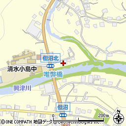 静岡県静岡市清水区但沼町301周辺の地図