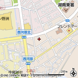 滋賀県野洲市西河原2243周辺の地図