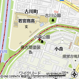愛知県名古屋市緑区鳴海町長田3周辺の地図