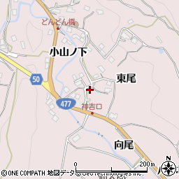 京都府南丹市八木町神吉東尾19周辺の地図