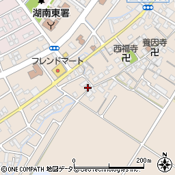 滋賀県野洲市西河原944周辺の地図