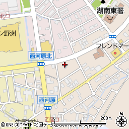 滋賀県野洲市西河原2236周辺の地図