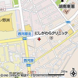 滋賀県野洲市西河原2236周辺の地図