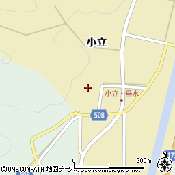 兵庫県丹波篠山市小立157周辺の地図