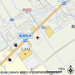 株式会社東山　近江八幡事業所周辺の地図