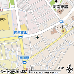 滋賀県野洲市西河原2237周辺の地図