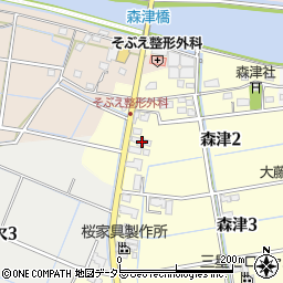 飯田自動車周辺の地図