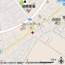 滋賀県野洲市西河原2341周辺の地図
