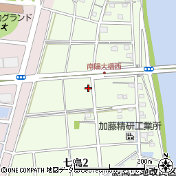 愛知県名古屋市港区七島周辺の地図