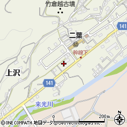 静岡県田方郡函南町上沢662-9周辺の地図
