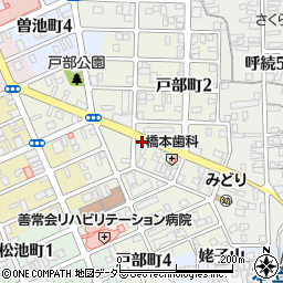 愛知県名古屋市南区戸部町周辺の地図
